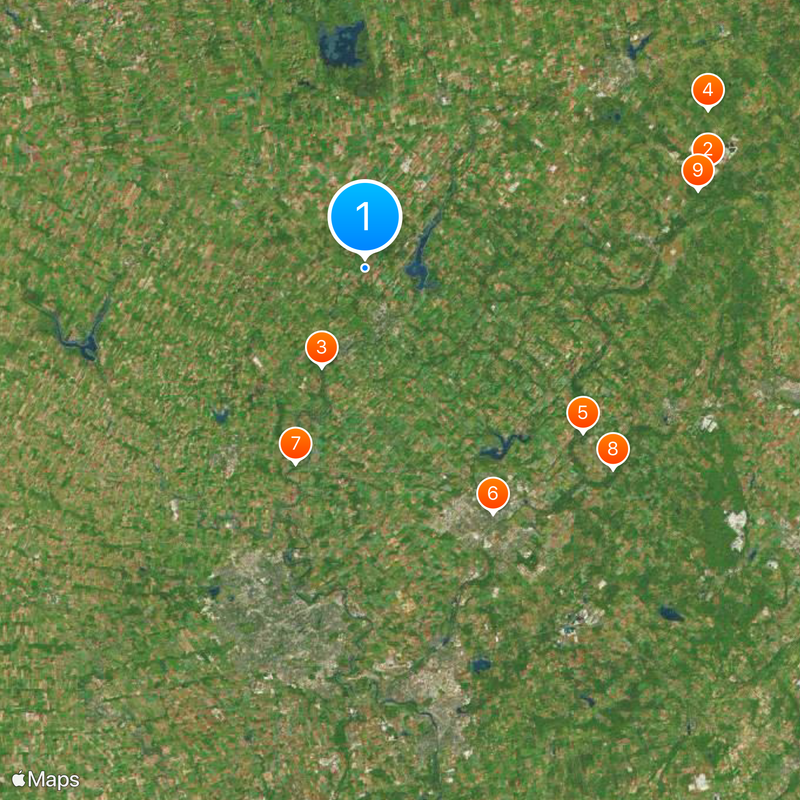 Wellington County Map