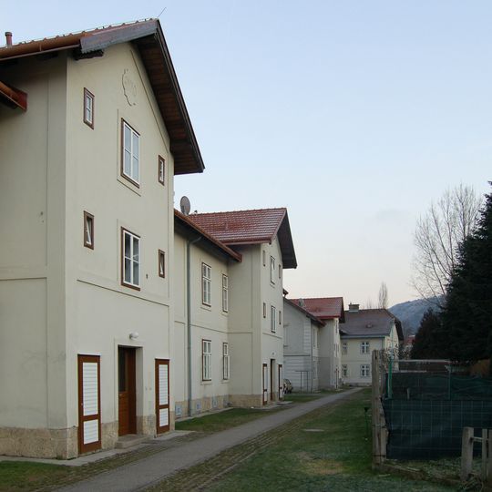 Arbeiterwohnhaus der Werksiedlung Wiedenbrunn