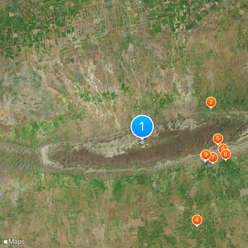Jebel Sinjar Mapa