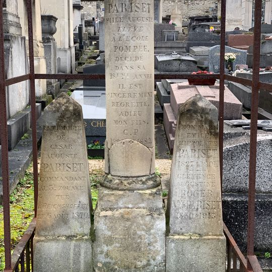 Tombeau de la famille Pariset