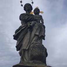 Statue of Virgin Mary with children