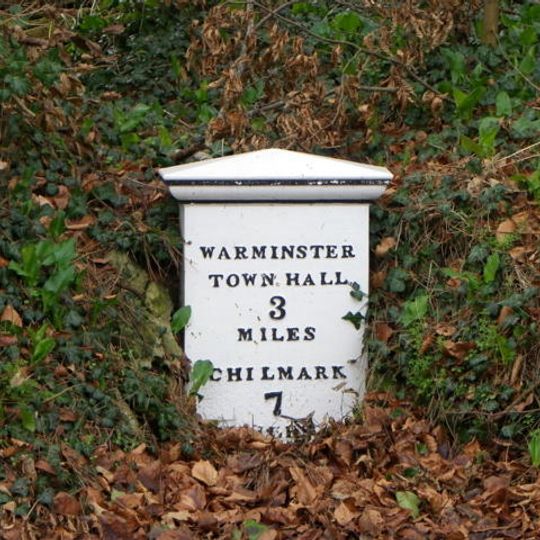 Milepost Opposite Sutton Veny County Primary School