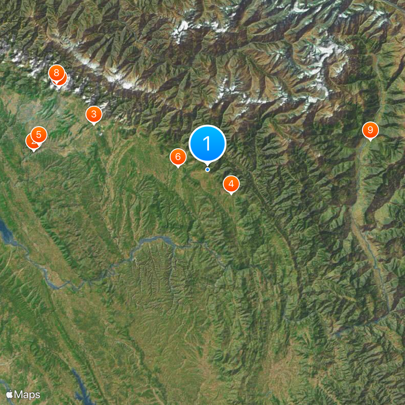 Bir, Himachal Pradesh Map