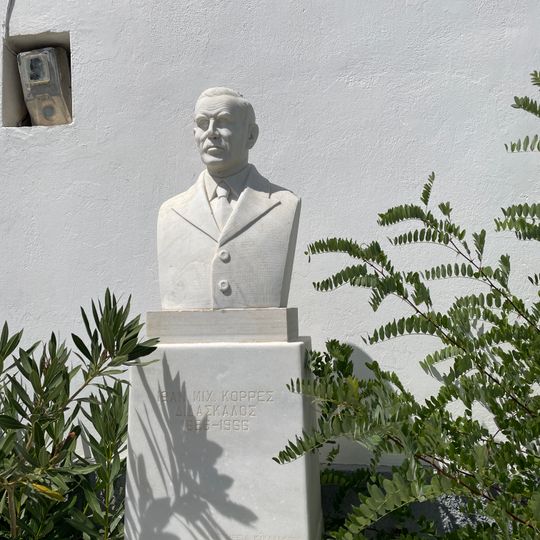 Bust of Ioannis M. Korres, Melanes