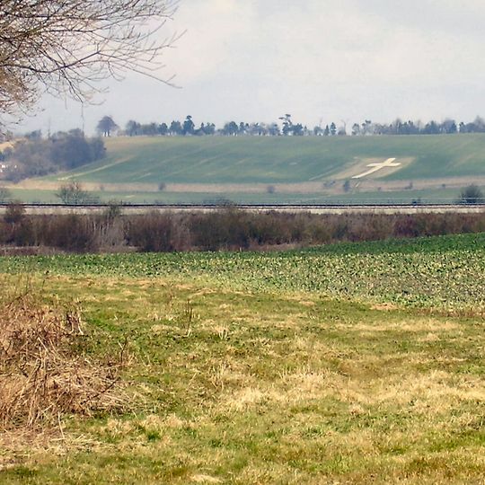 'The Cross': a hill-figure war memorial at Lenham