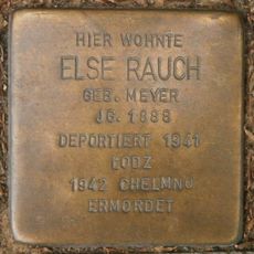 Stolperstein dedicated to Else Rauch