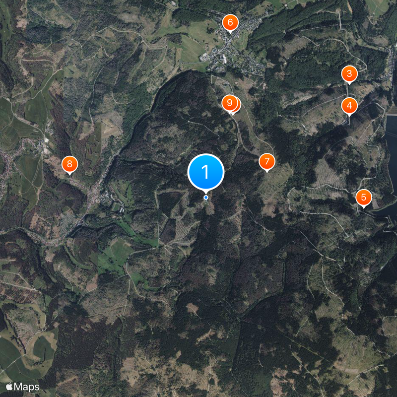 Werra Map
