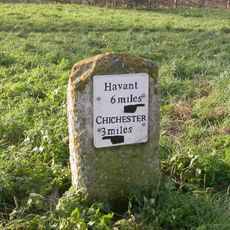 Milestone, Old Bridge Road; Broadbridge