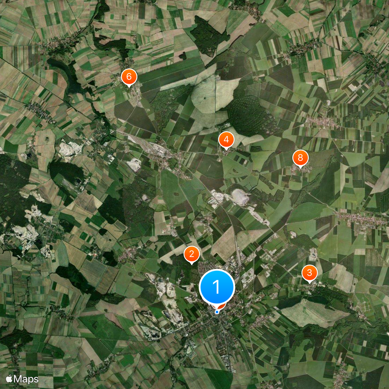 Strzegom Map
