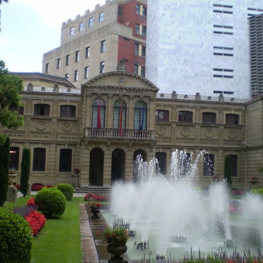 Building of old Archivo General de Navarra