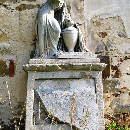 Gravestone of Václav Kohler in Drchlava