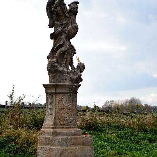 Socha Archanděla Michaela