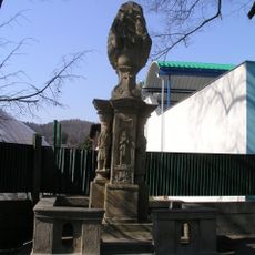 Holy Trinity Column in Běloves