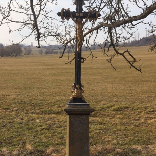 Kříž u silnice severně od Svatoslavi