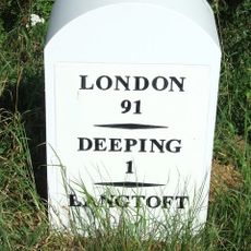 Milestone South Of Junction With Meadow Road