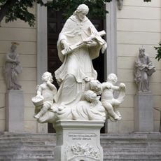 Statue of John of Nepomuk, Erdberger Pfarrkirche