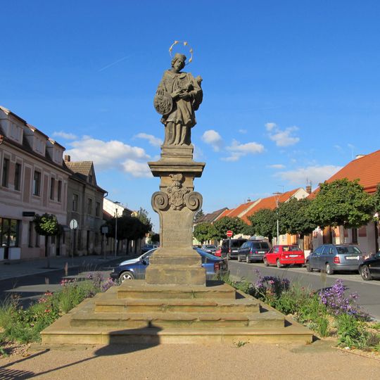 Statue of John of Nepomuk in Čelákovice
