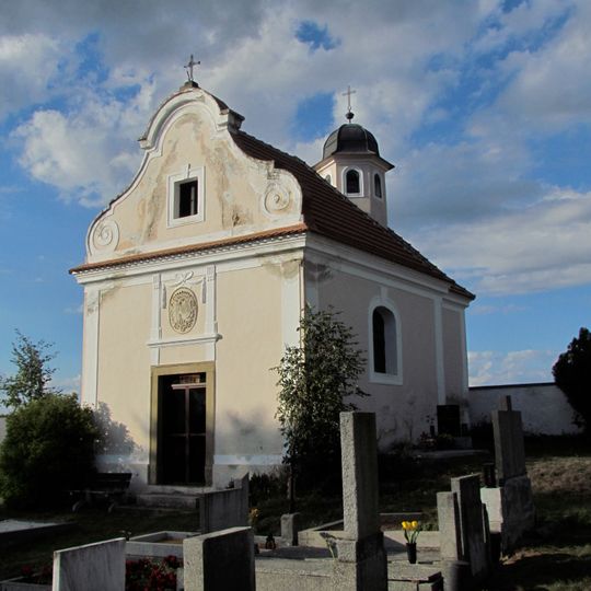 Cemetery chapel of the Holy Cross in Hostim