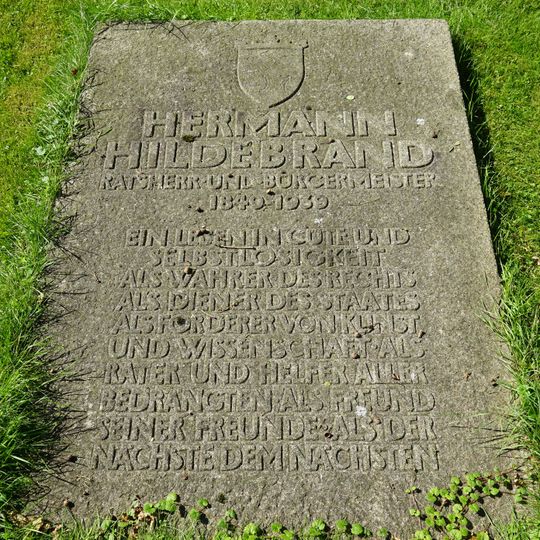 Grabmal Hildebrand