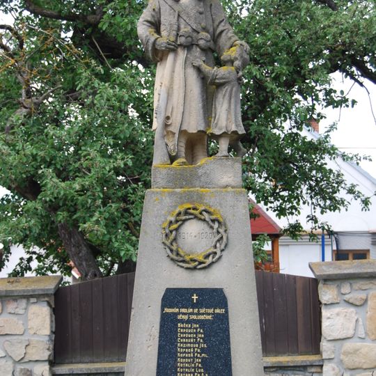 World War I memorial in Přeborov