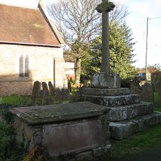 Churchyard cross in St Bartholomew's churchyard