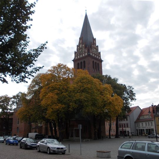 Naturdenkmal Rosskastanie Marktplatz; Flur 19, Flurstück 40 in Bad Liebenwerda