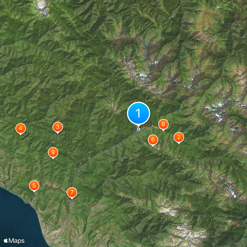 Krasnaïa Poliana Carte