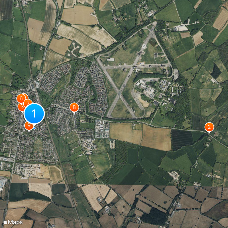Moreton-in-Marsh Map