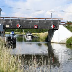 Bridge over the Baťa Canal by Huštěnovice