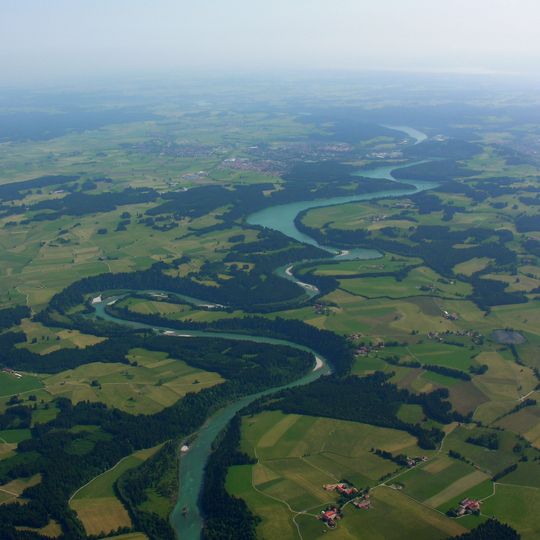 Lechabschnitt Hirschauer Steilhalde - Litzauer Schleife