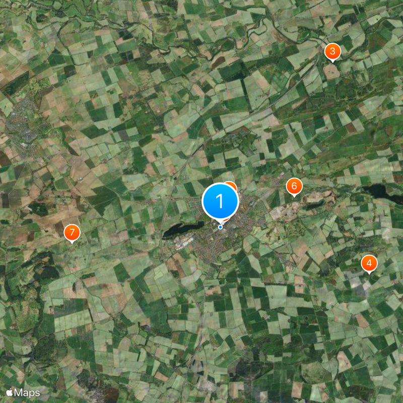 Forfar Map