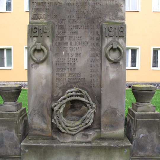 Pomník padlým v 1.světové válce v Úpohlavech