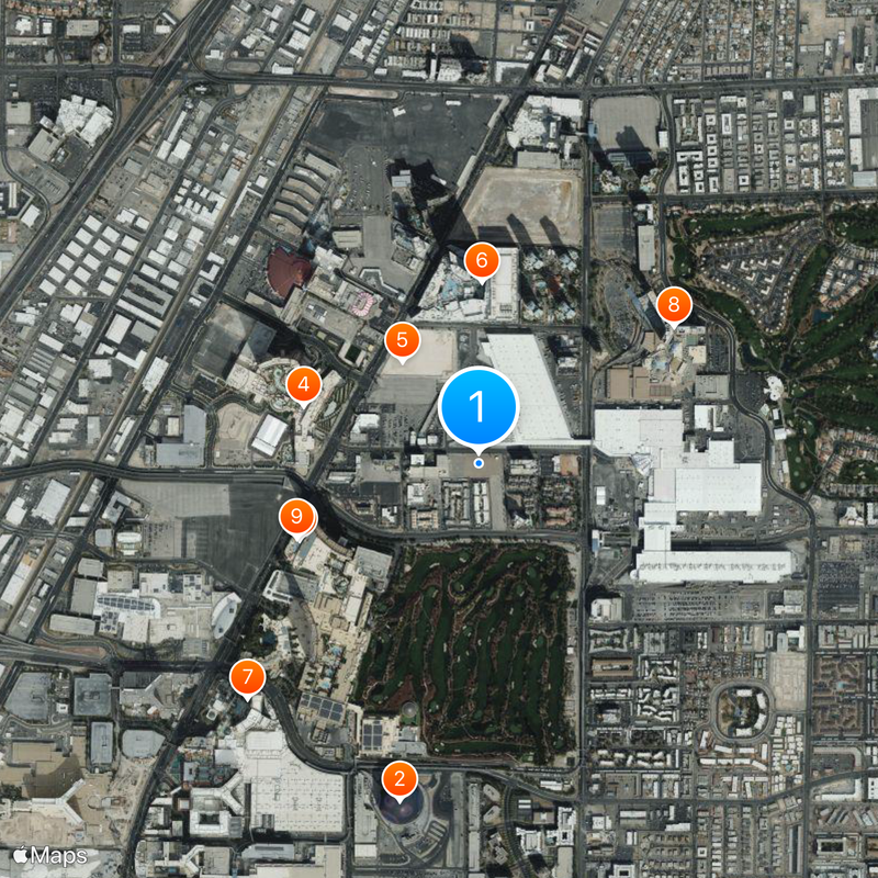 Clarion Hotel and Casino Mapa