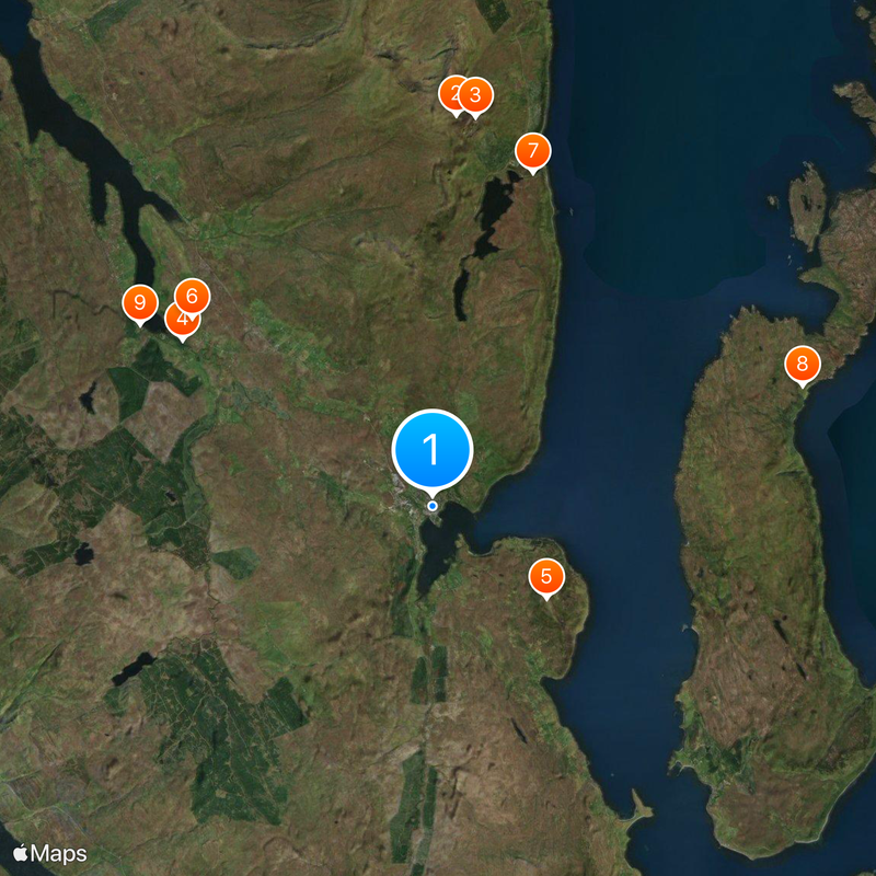 Portree Map