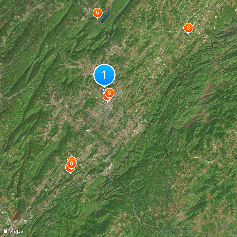 Rockbridge County Map