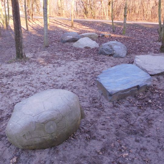 Stone Snake in Vestec