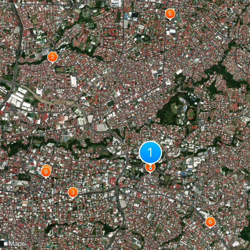 University of Costa Rica Map