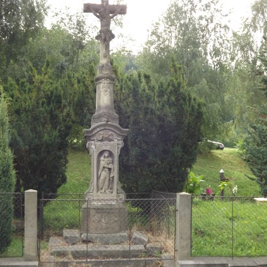 Wayside cross in Ústecká