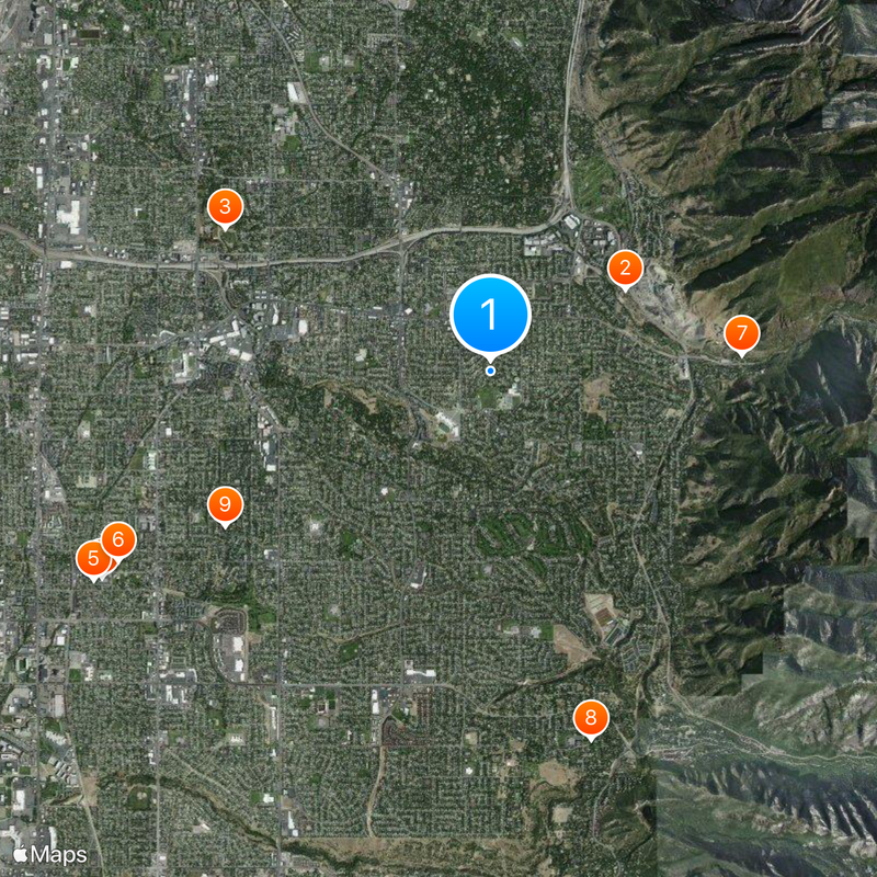 Cottonwood Heights Map