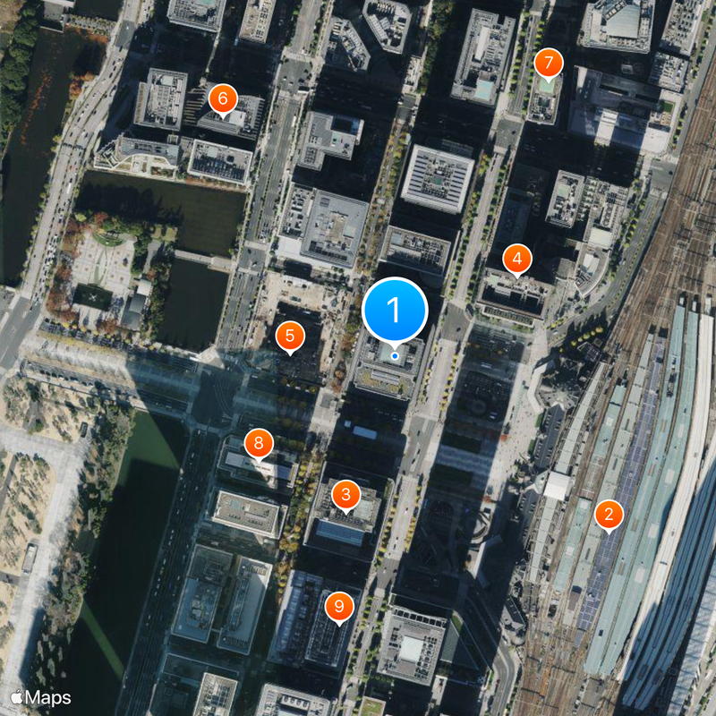 Shin-Marunouchi Building Mapa