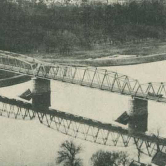 Old bridge Mělník - Hořín