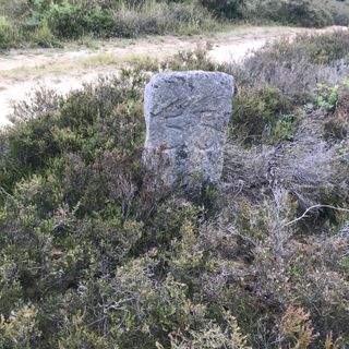 Parish Boundary Stone At Sw 747429 Sw (Between Original Chacewater And Gwennap Parishes)