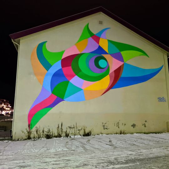 Wandmalerei, Kunstwerk