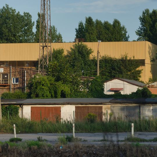 Budynek łaźni łańcuszkowej „nowej” Kopalni Węgla Kamiennego Wujek w Katowicach