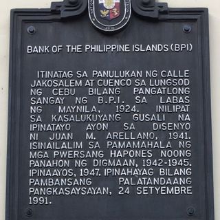 Bank of the Philippine Islands historical marker