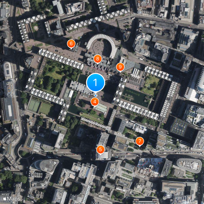 Ward of Cripplegate Map