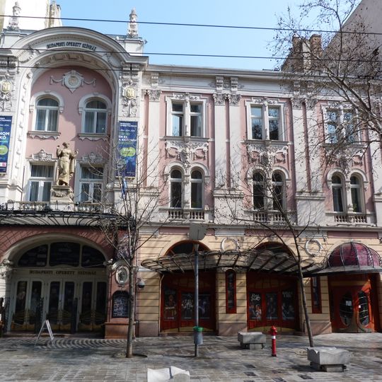 Gebäude des Budapester Operettentheaters