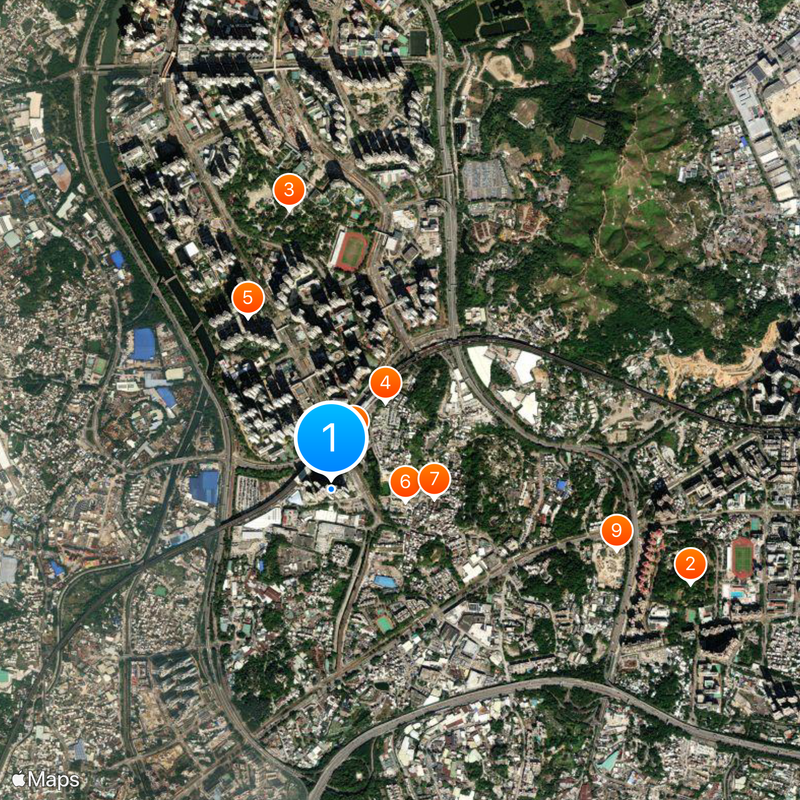 Ping Yan Court Map