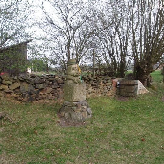 Socha vodníka v Borku