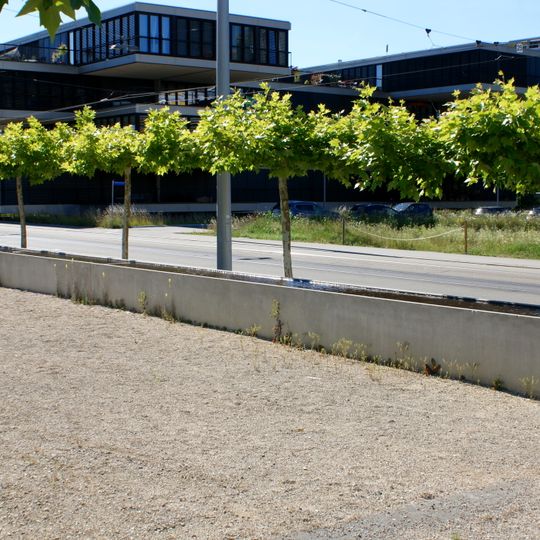 Le Corbusier square fountain